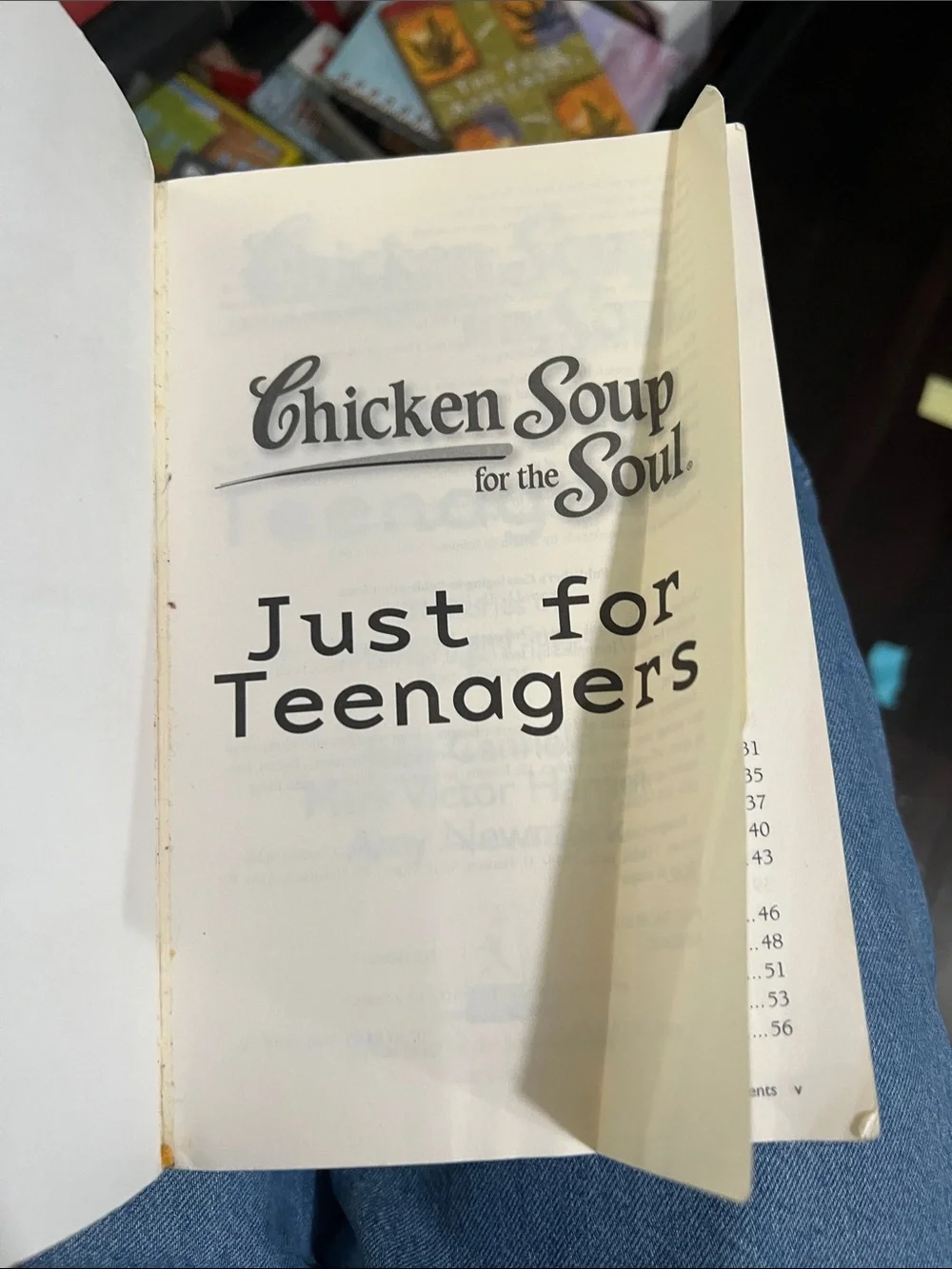 Chicken soup for the soul just for teens